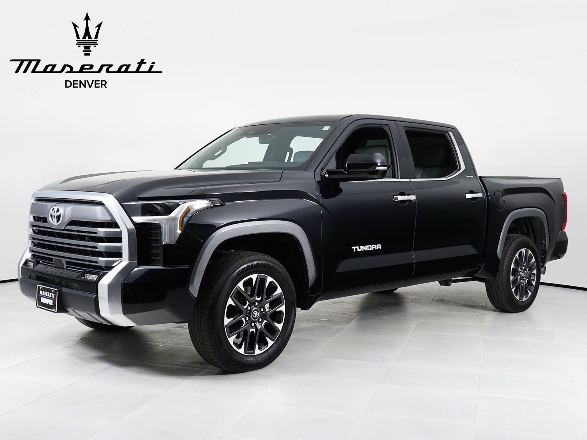Midnight Black Metallic 2025 Toyota Tundra Pickup Truck Four-Wheel Drive Automatic