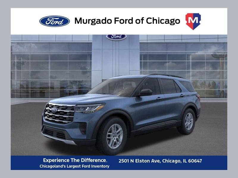 Vapor Blue Metallic 2026 Ford Explorer SUV / Crossover All-Wheel Drive Automatic