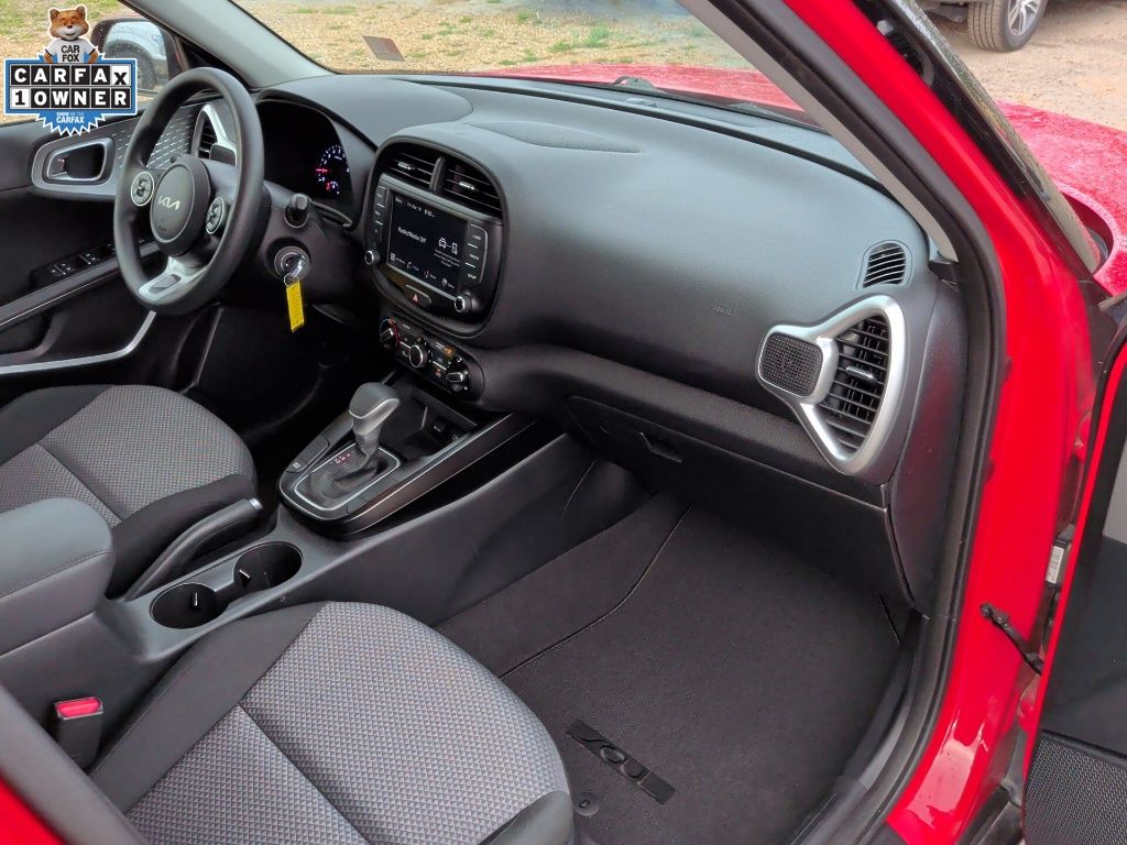 2022 Kia Soul LX Red at Genesis of Spring