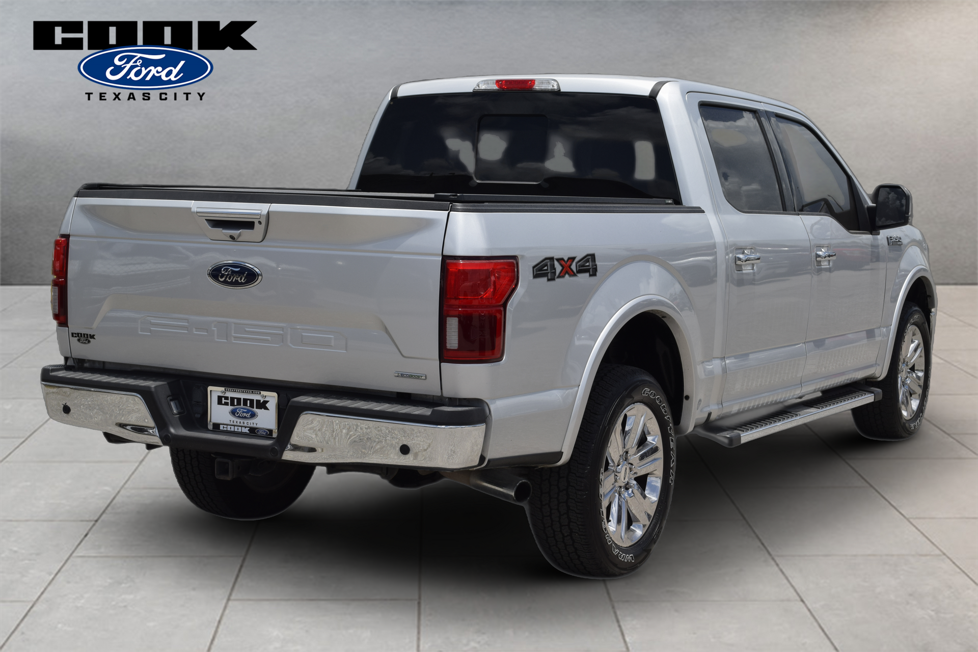 2019 Ford F-150 Lariat Silver at Cook Ford