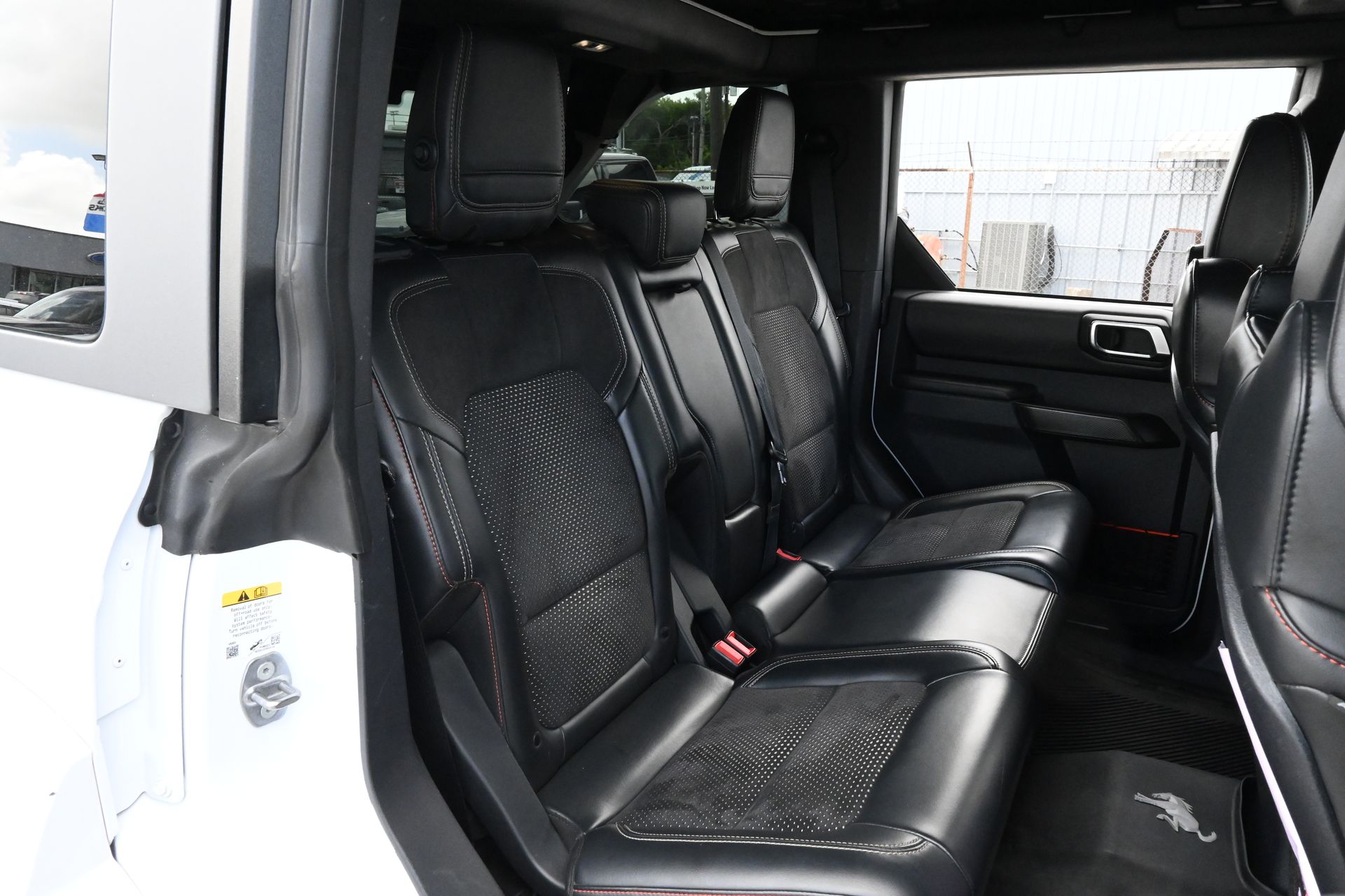 2024 Ford Bronco Raptor White at EAG Ford Navasota