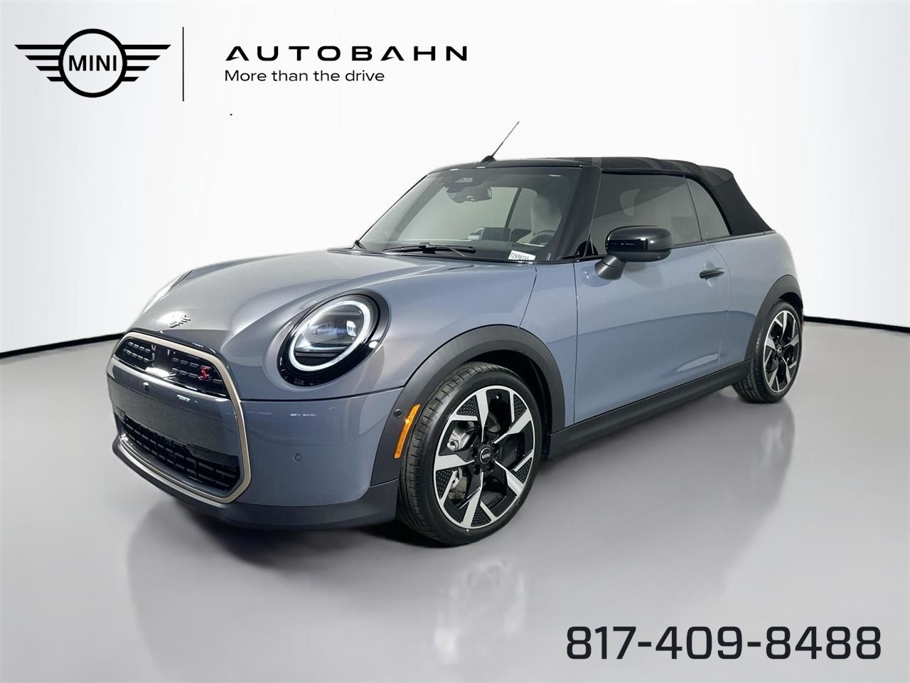 Red (Copper Grey Metallic) 2026 MINI Cooper S Convertible FWD Convertible Front-Wheel Drive 7-Speed Automatic