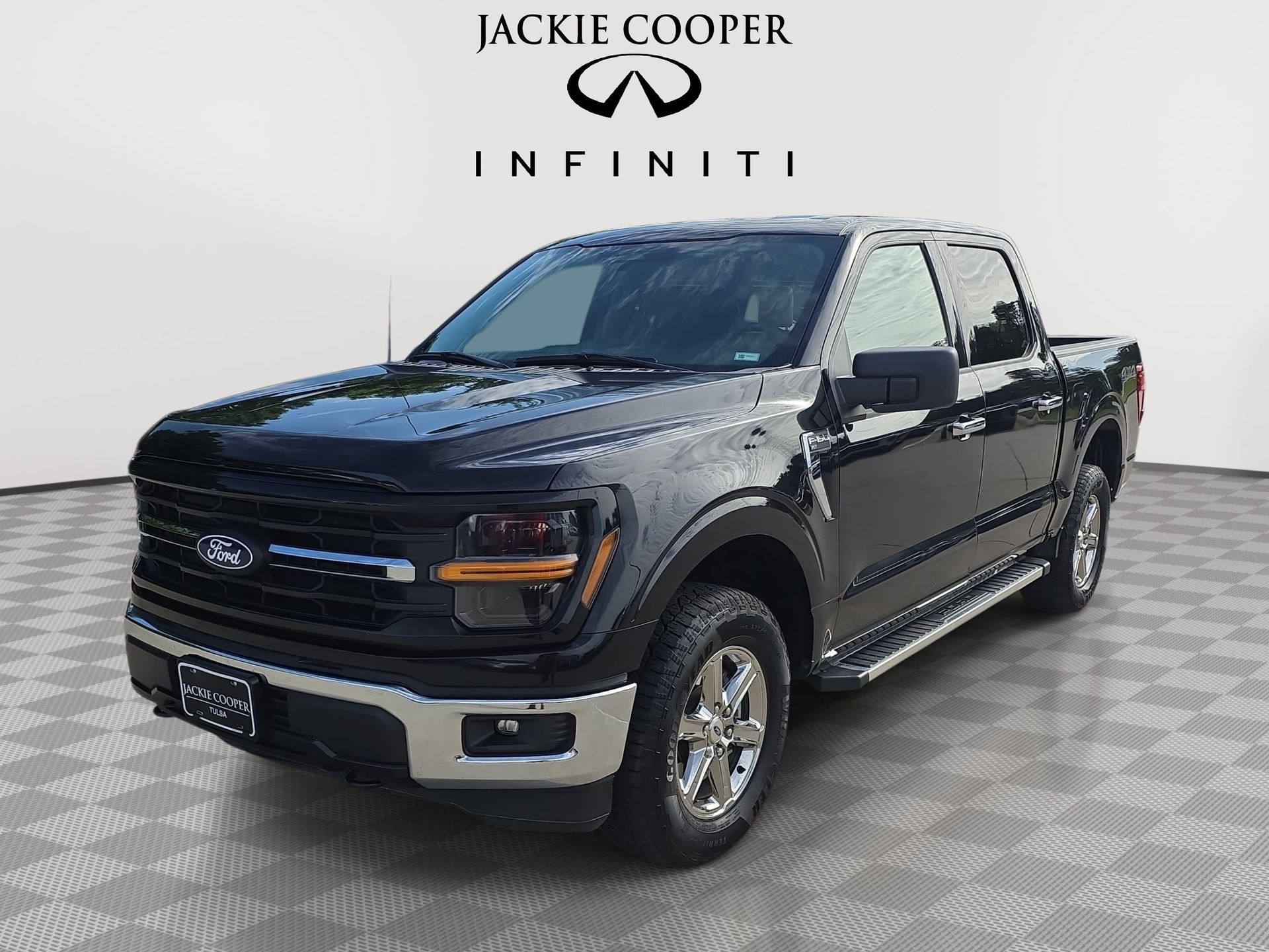 Black Metallic 2025 Ford F-150 Pickup Truck Four-Wheel Drive Automatic