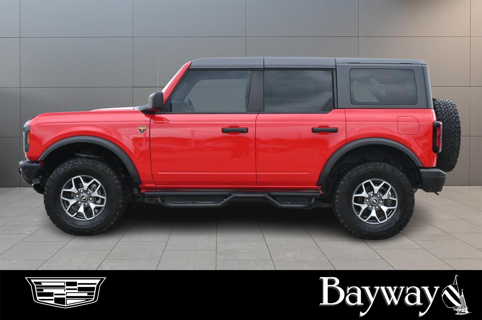 2024 Ford Bronco Badlands Red at EAG Ford Navasota