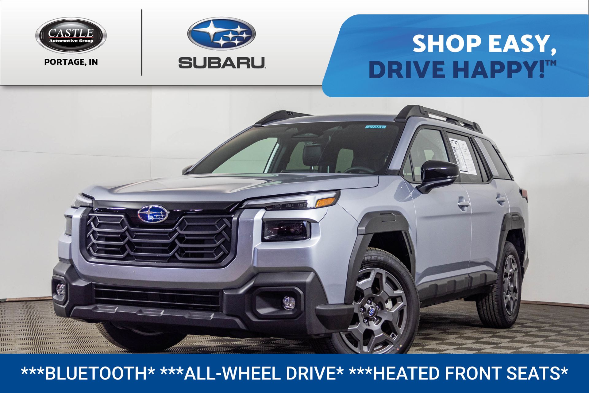 Ice Silver Metallic 2026 Subaru Outback Premium AWD SUV / Crossover All-Wheel Drive Continuously Variable Transmission