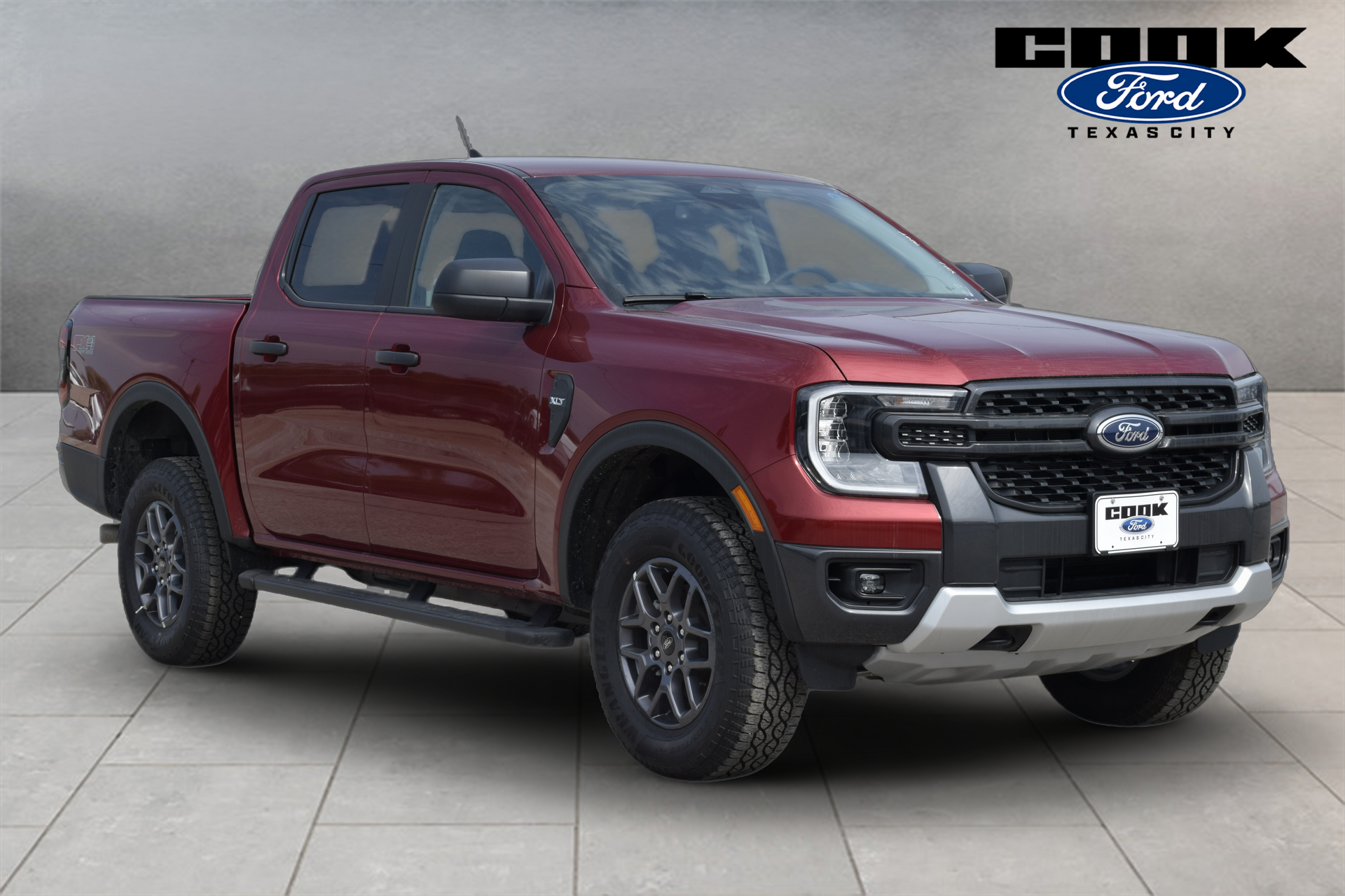 2026 Ford Ranger XLT Red at Wharton Ford