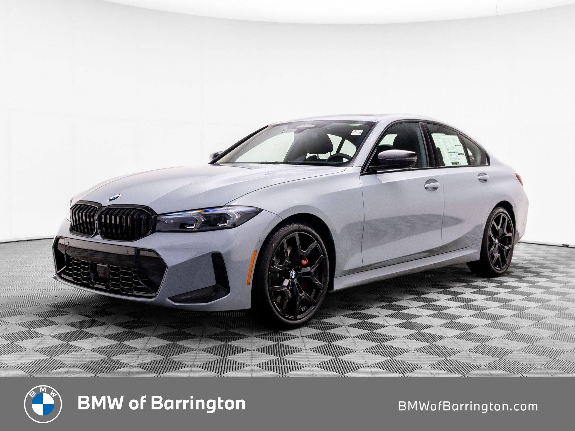Gray (Brooklyn Grey Metallic) 2026 BMW 3 Series 330i xDrive Sedan All-Wheel Drive 8-Speed Automatic