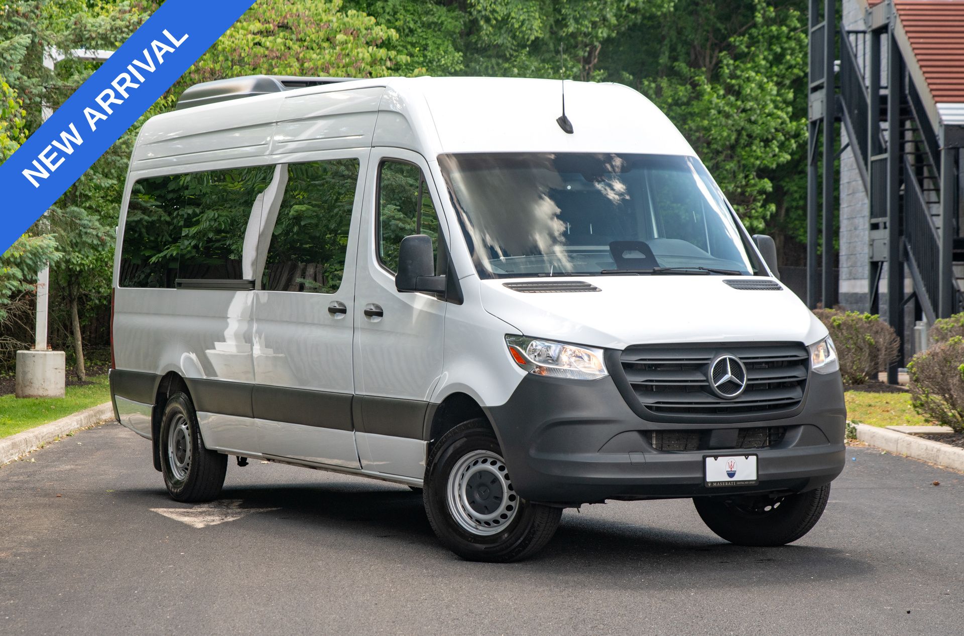 Gray White 2025 Mercedes-Benz Sprinter Van Rear-Wheel Drive 9-Speed Automatic