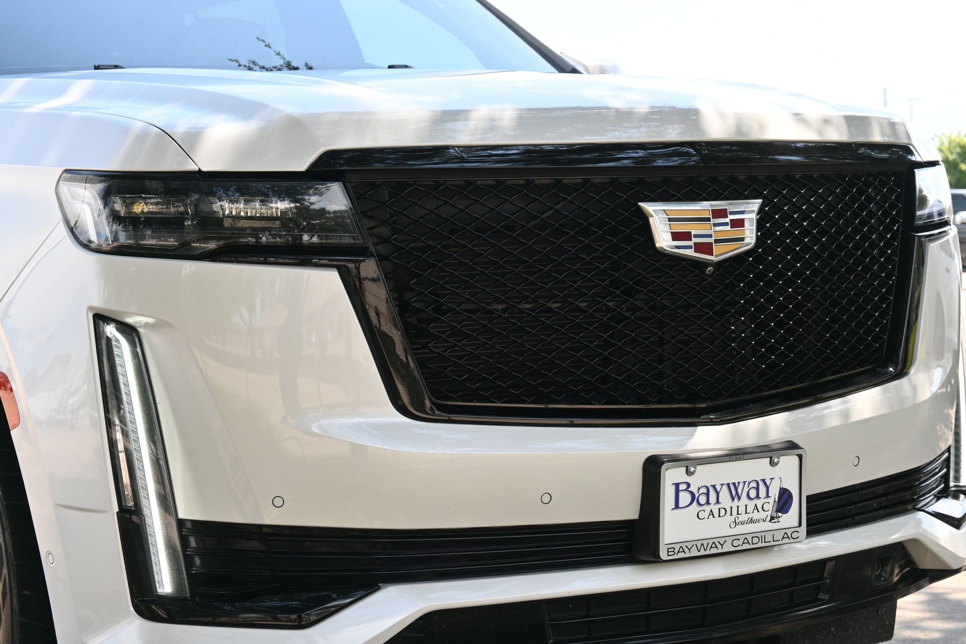 2021 Cadillac Escalade ESV Sport White at Shottenkirk Kia Fort Bend