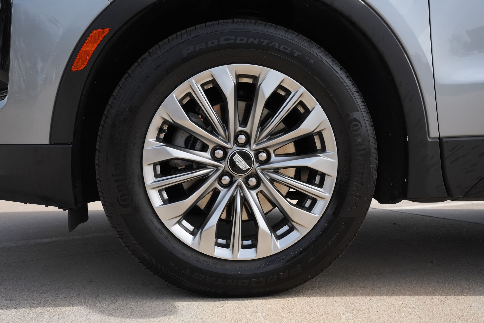 2025 Cadillac XT4 Premium Luxury Silver at Tom Peacock Cadillac