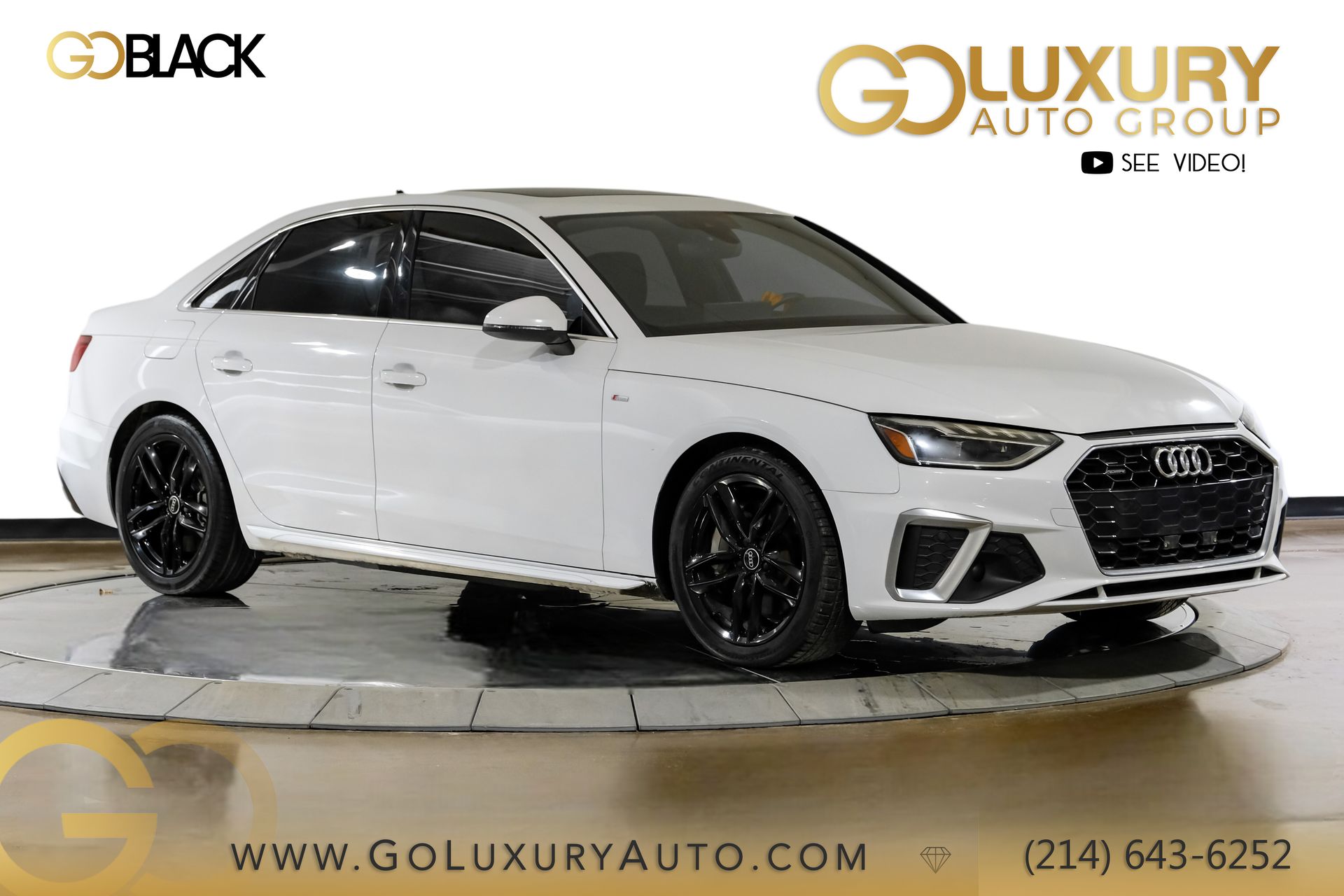 Glacier White 2023 Audi A4 quattro Premium S Line 45 TFSI AWD Sedan All-Wheel Drive 7-Speed Automatic