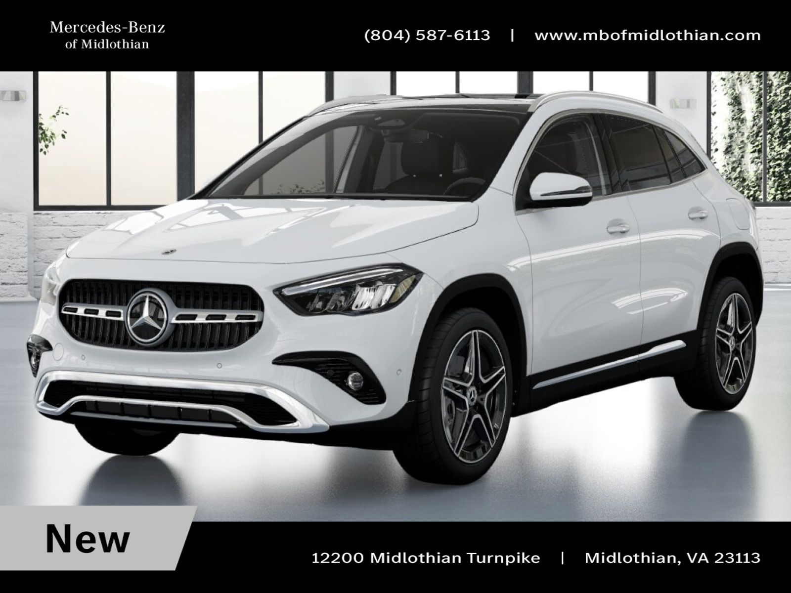 Polar White 2026 Mercedes-Benz GLA SUV / Crossover All-Wheel Drive 8-Speed Dual Clutch