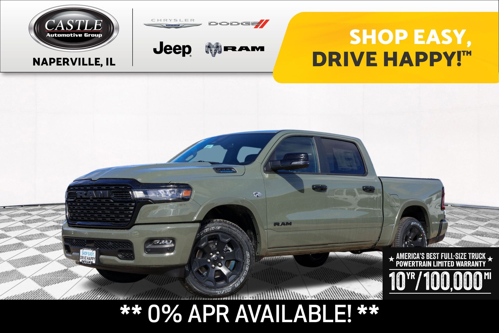 Canyon Lake 2026 RAM 1500 Pickup Truck Four-Wheel Drive 8-Speed Automatic