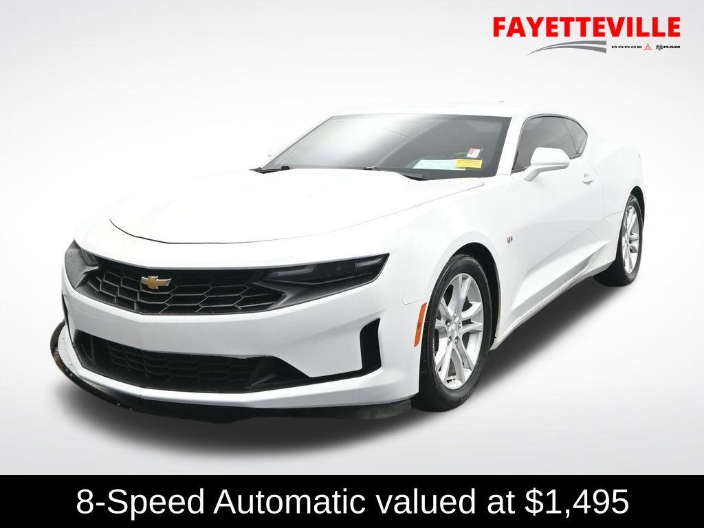 Summit White 2021 Chevrolet Camaro Coupe Rear-Wheel Drive 8-Speed Automatic