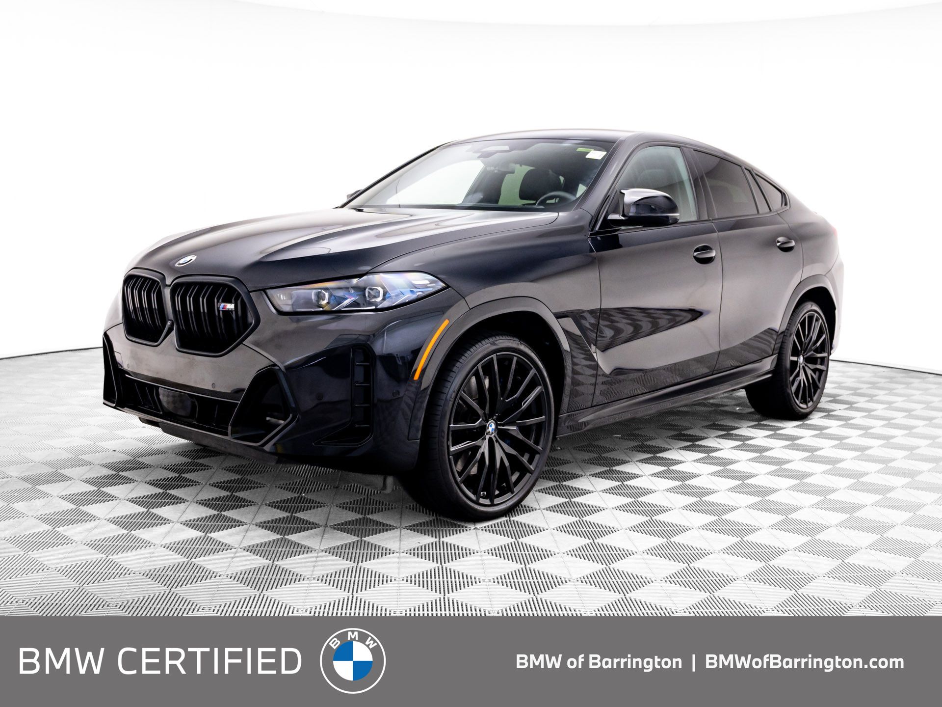 Black Sapphire Metallic 2025 BMW X6 SUV / Crossover All-Wheel Drive 8-Speed Automatic