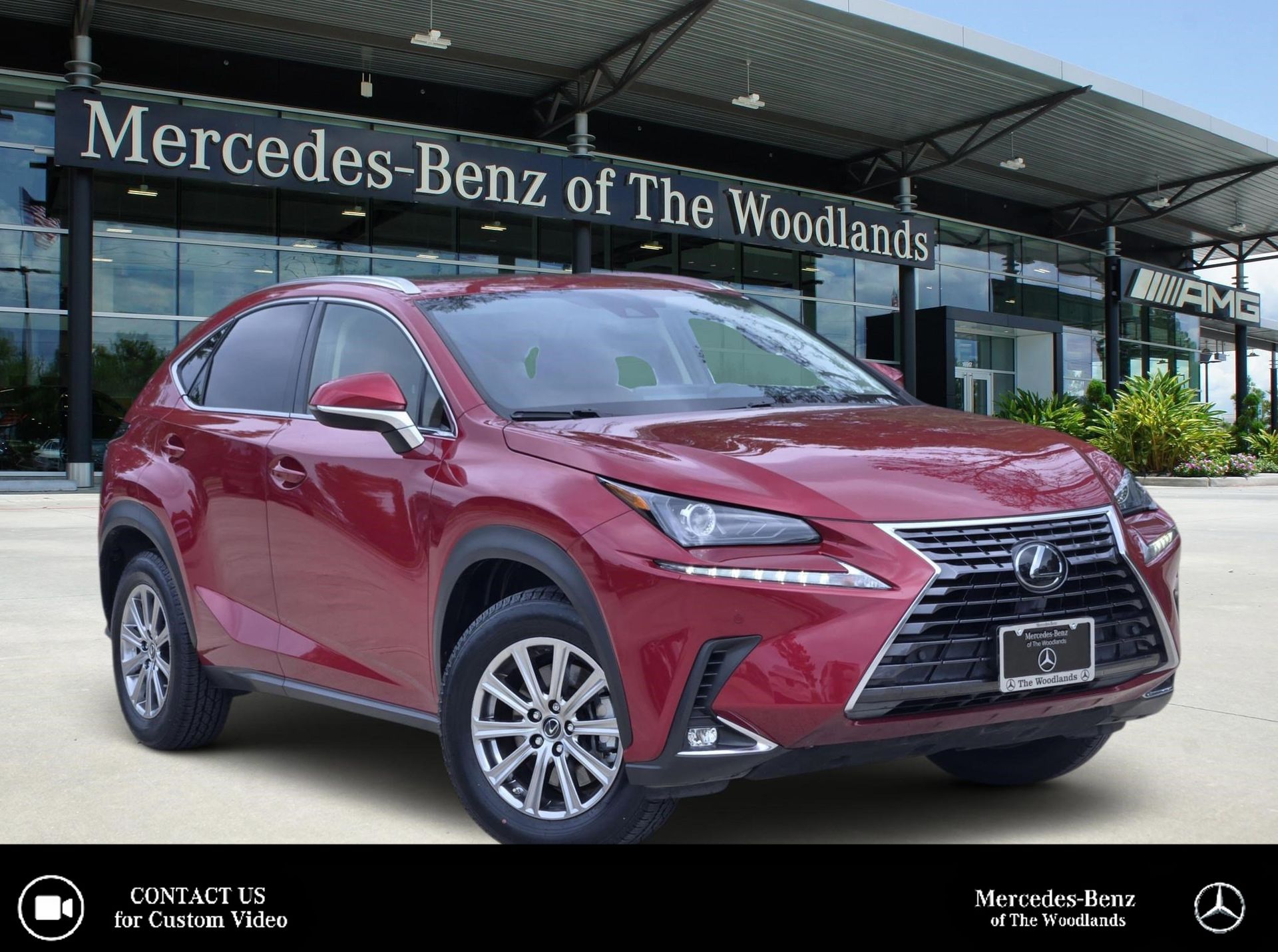 Matador Red Mica 2021 Lexus NX 300 FWD SUV / Crossover Front-Wheel Drive 6-Speed Automatic