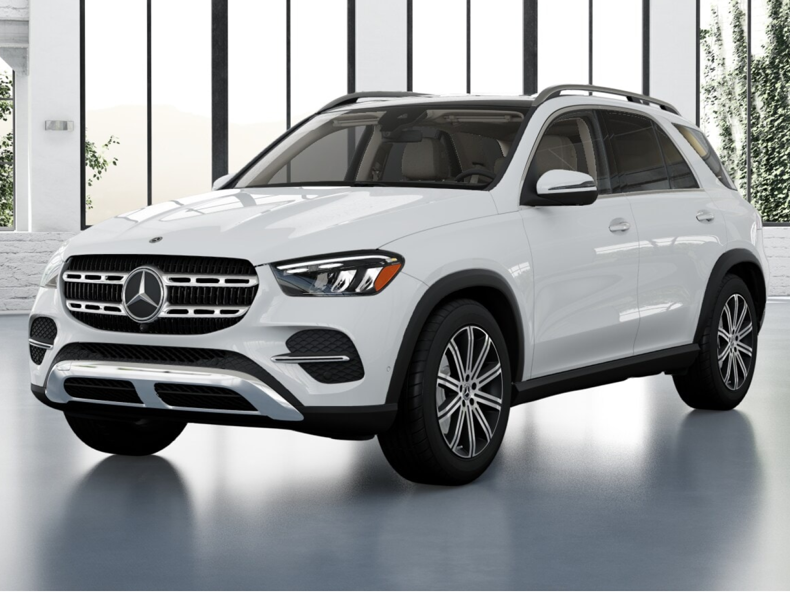 Polar White 2026 Mercedes-Benz GLE SUV / Crossover All-Wheel Drive 9-Speed Automatic
