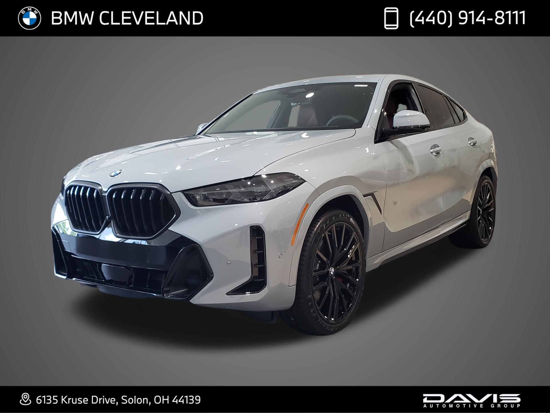Gray (Brooklyn Grey Metallic) 2027 BMW X6 SUV / Crossover All-Wheel Drive 8-Speed Automatic