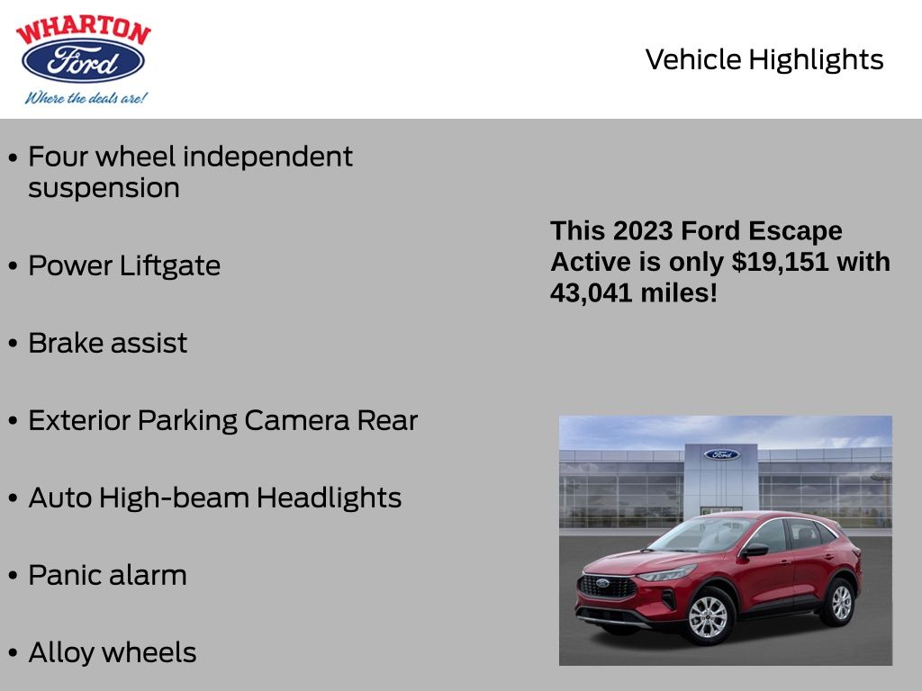 2023 Ford Escape Active - 9