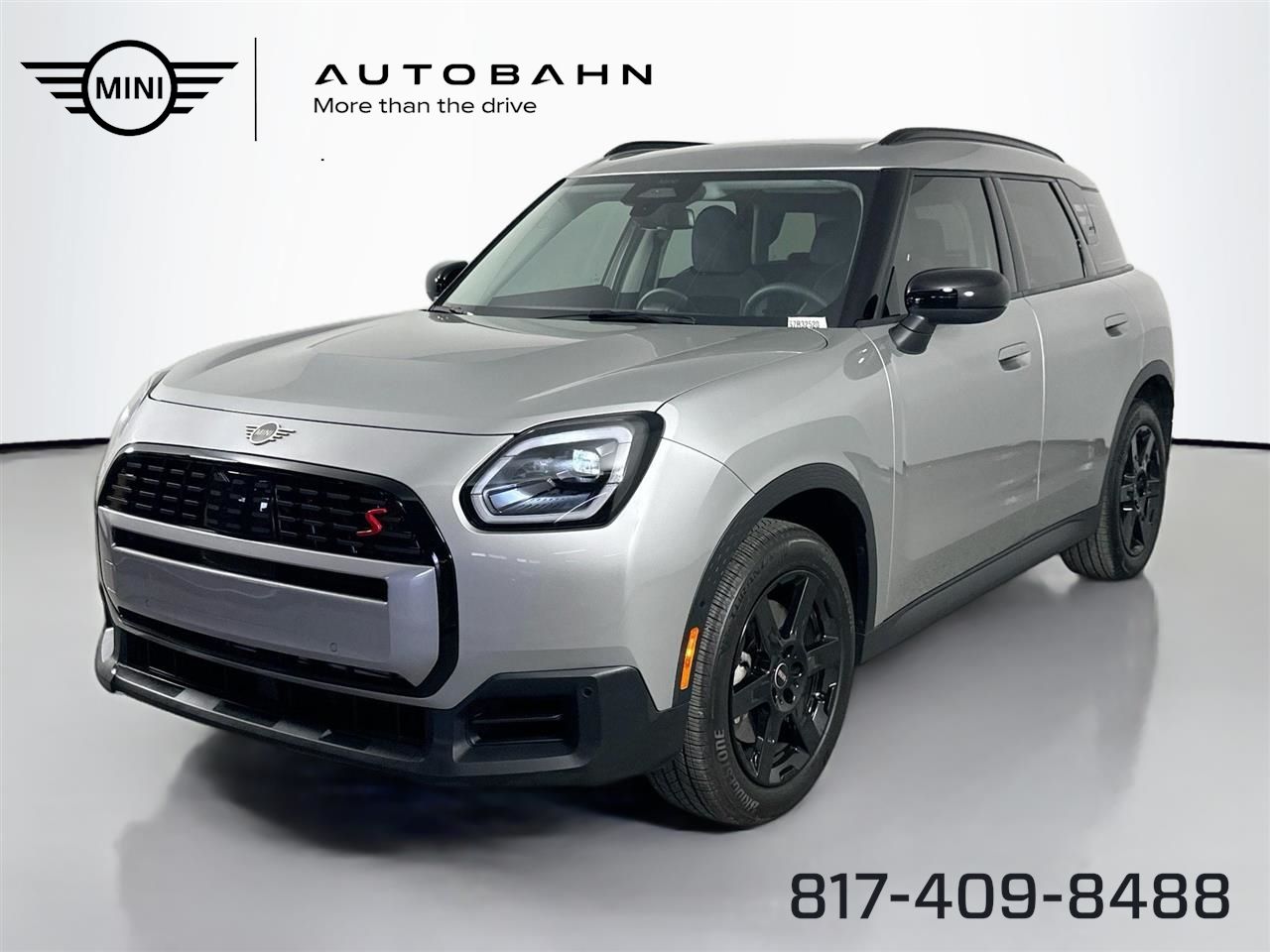 Melting Silver III Metallic 2025 MINI Countryman Cooper S ALL4 SUV / Crossover All-Wheel Drive 7-Speed Automatic