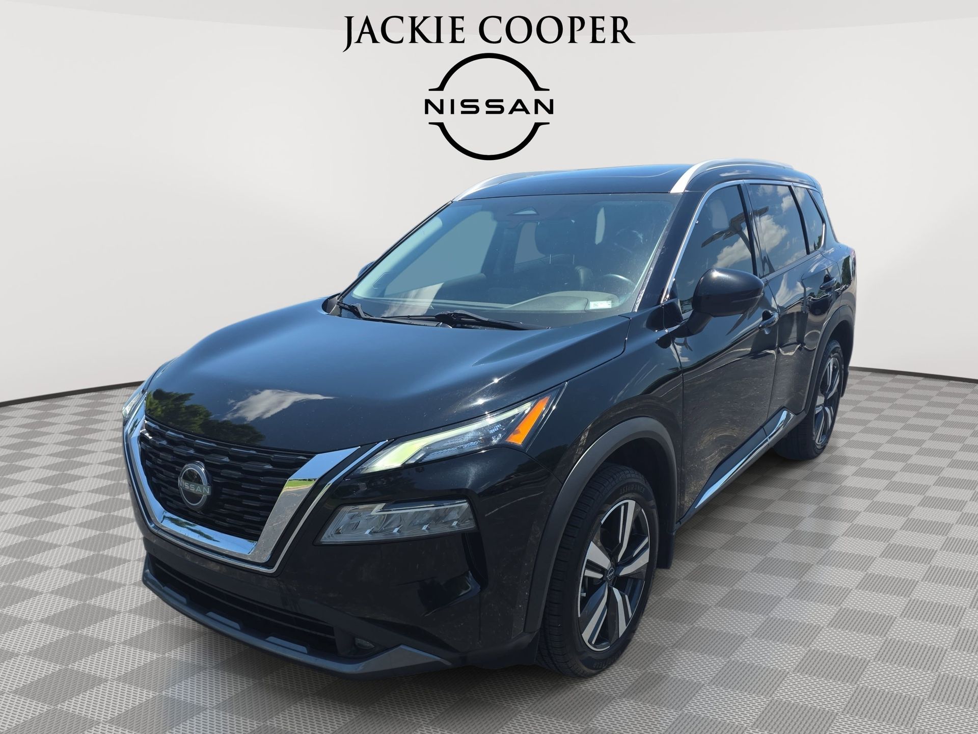 Super Black 2022 Nissan Rogue SL FWD SUV / Crossover Front-Wheel Drive Continuously Variable Transmission
