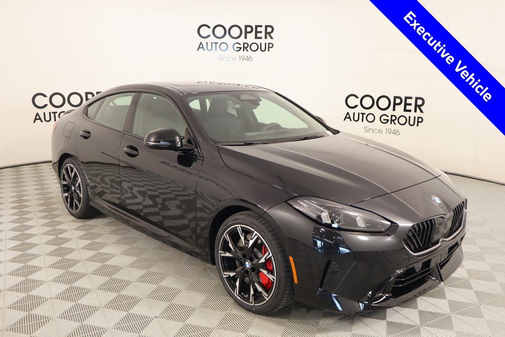 Black Sapphire Metallic 2026 BMW 2 Series Sedan Front-Wheel Drive 7-Speed Automatic