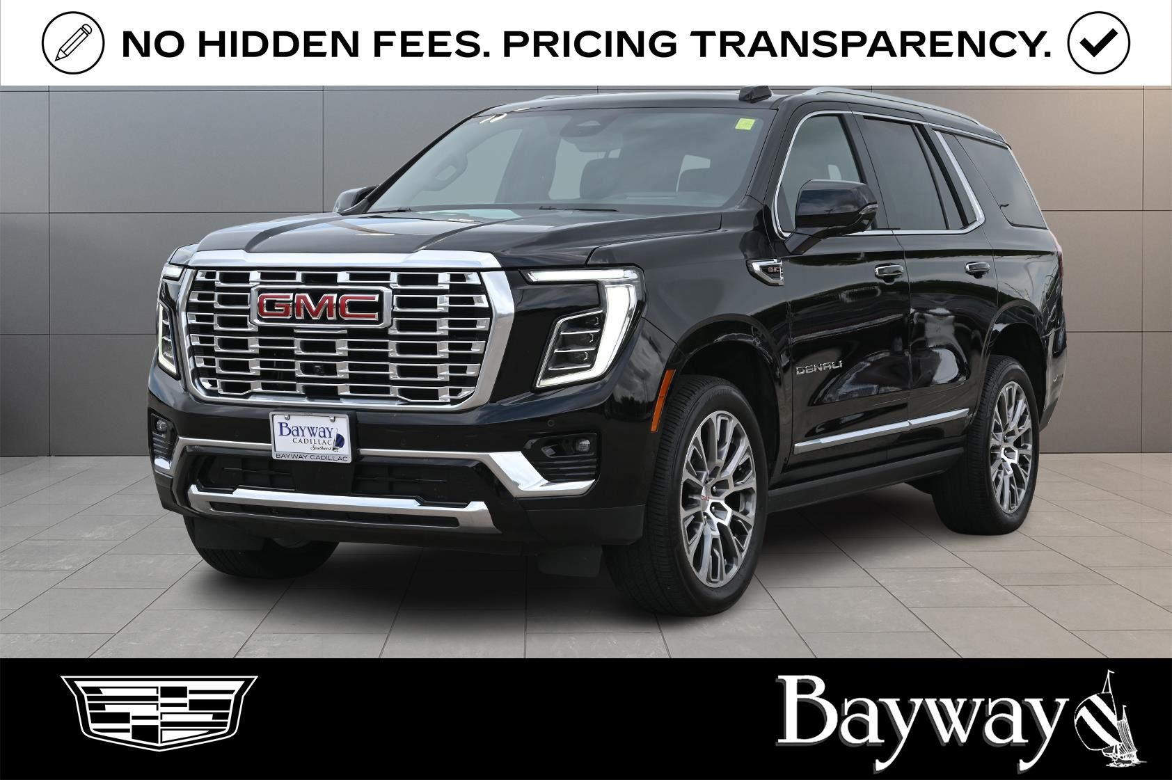 Onyx Black 2025 GMC Yukon SUV / Crossover 4X2