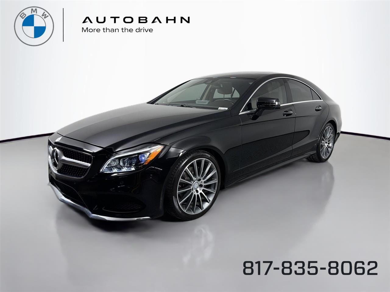 Black 2015 Mercedes-Benz CLS 400 Sedan Rear-Wheel Drive 7-Speed Automatic