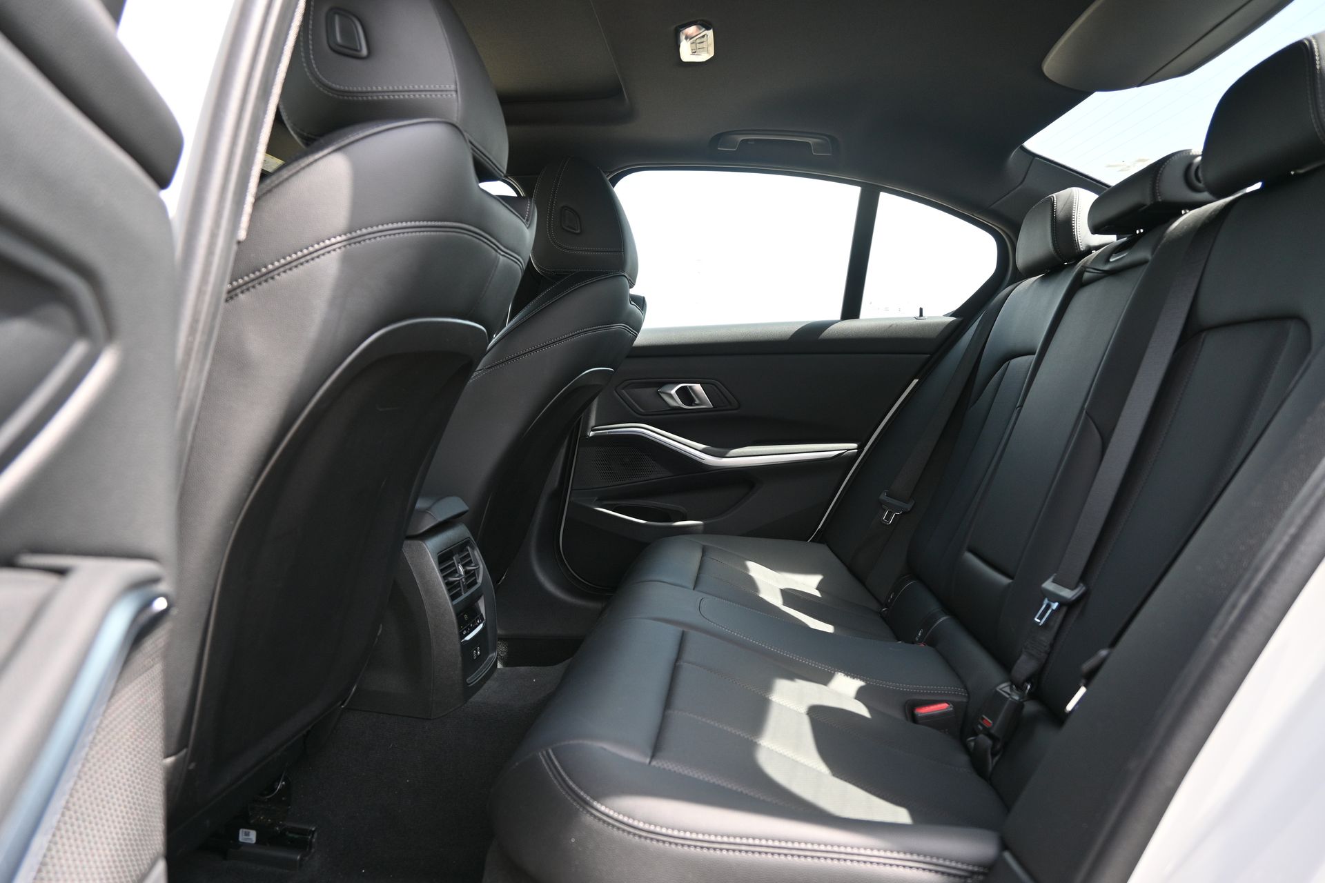2026 BMW 3 Series 330i White at North Houston Mitsubishi