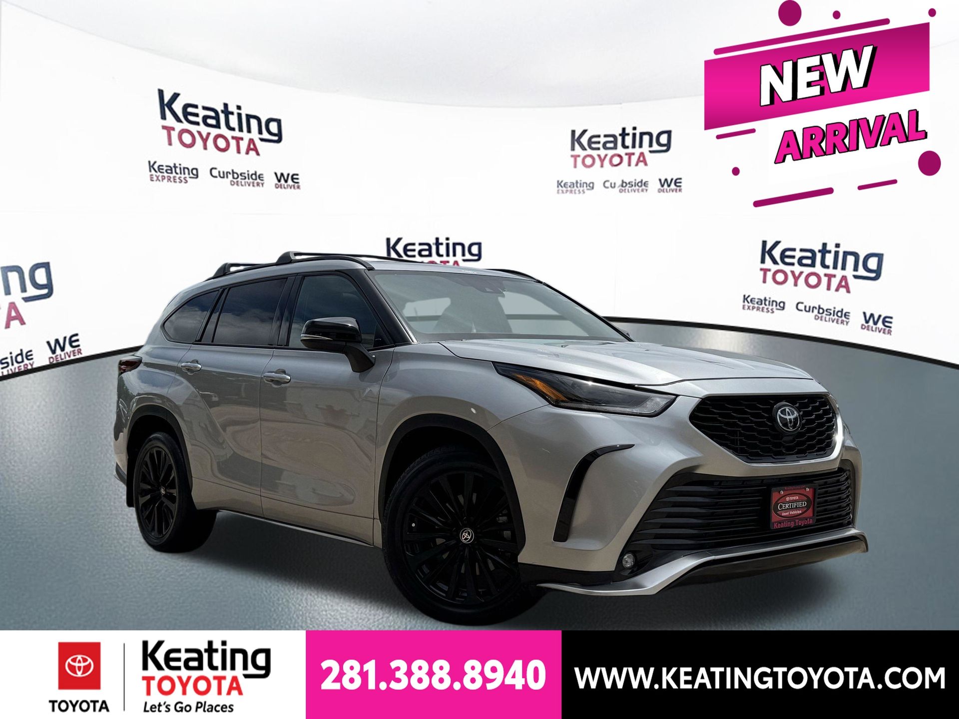 Celestial Silver Metallic 2025 Toyota Highlander XSE AWD SUV / Crossover All-Wheel Drive 8-Speed Automatic
