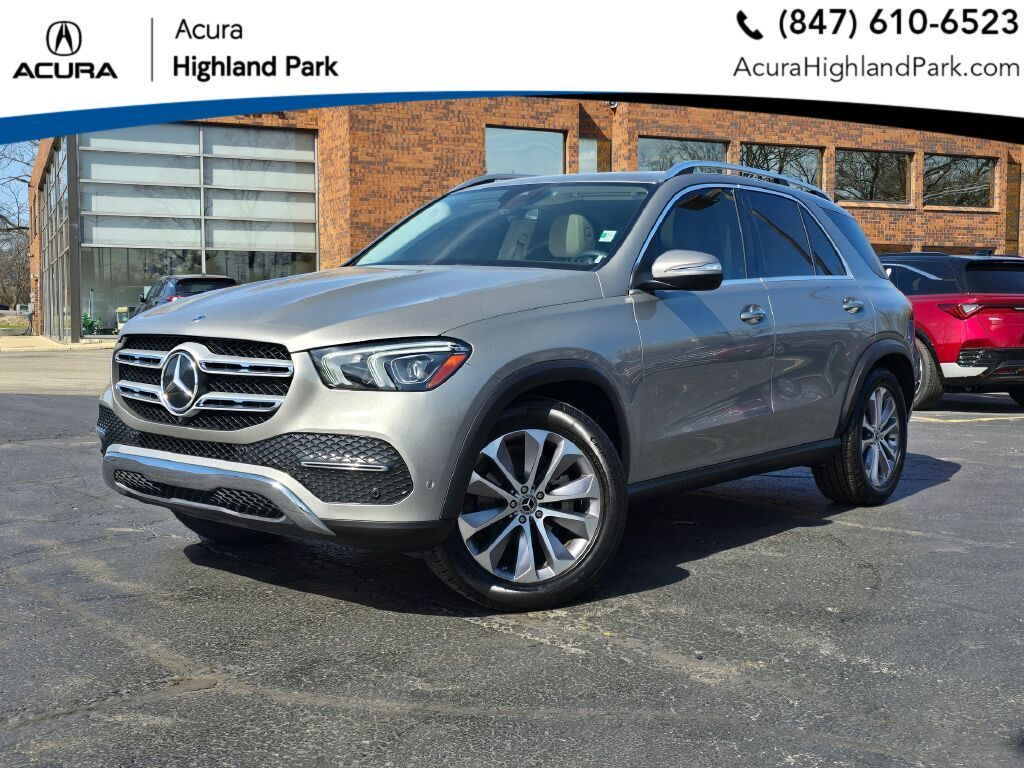 Used 2022 Mercedes-Benz GLE GLE350 with VIN 4JGFB4JB2NA579212 for sale in Highland Park, IL