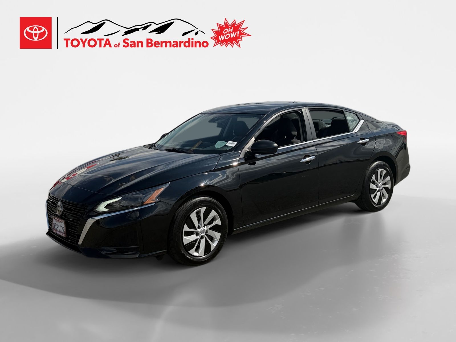 Super Black 2025 Nissan Altima 2.5 S FWD Sedan Front-Wheel Drive Continuously Variable Transmission