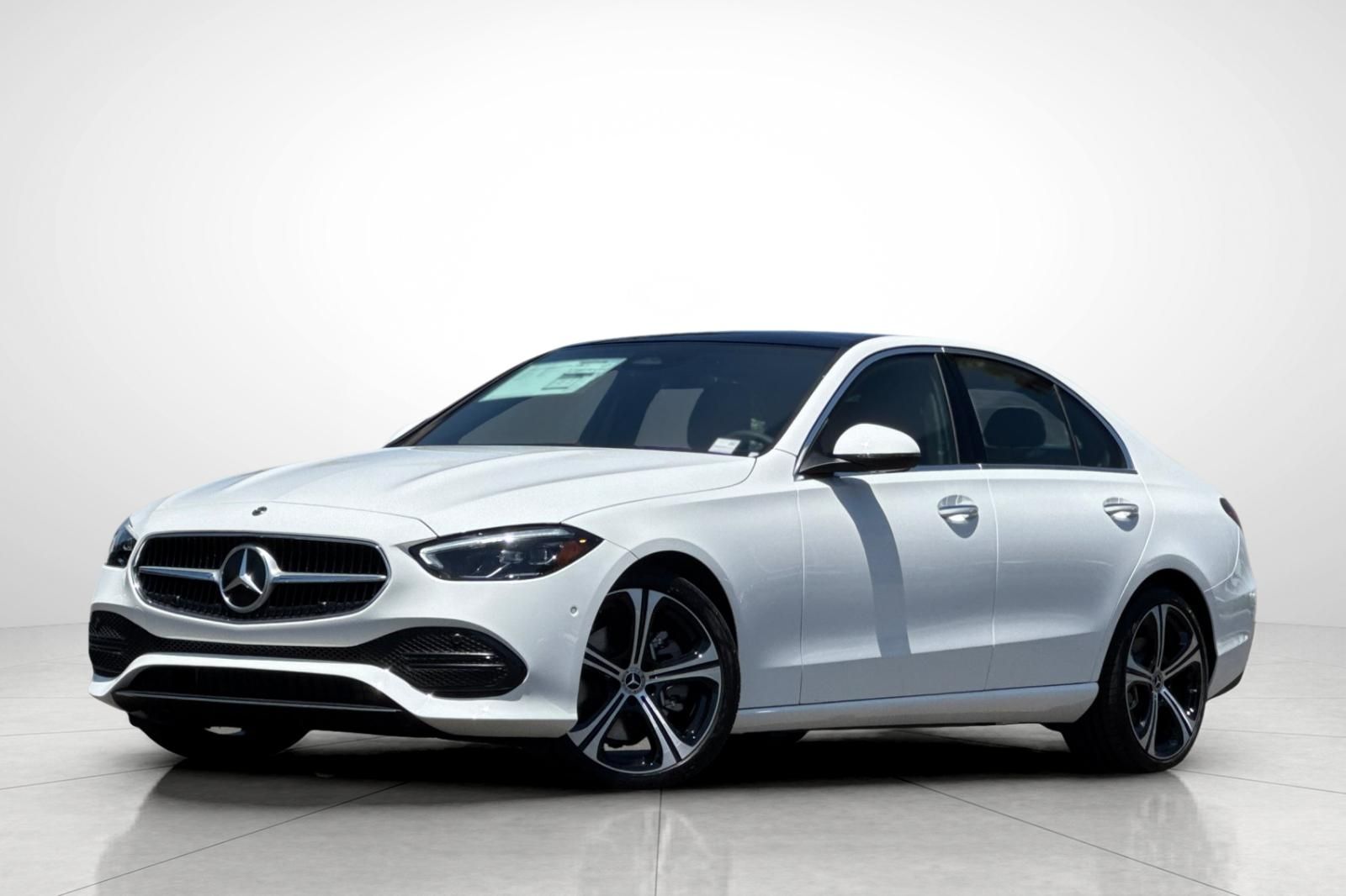 Polar White 2026 Mercedes-Benz C-Class Sedan Rear-Wheel Drive 9-Speed Automatic