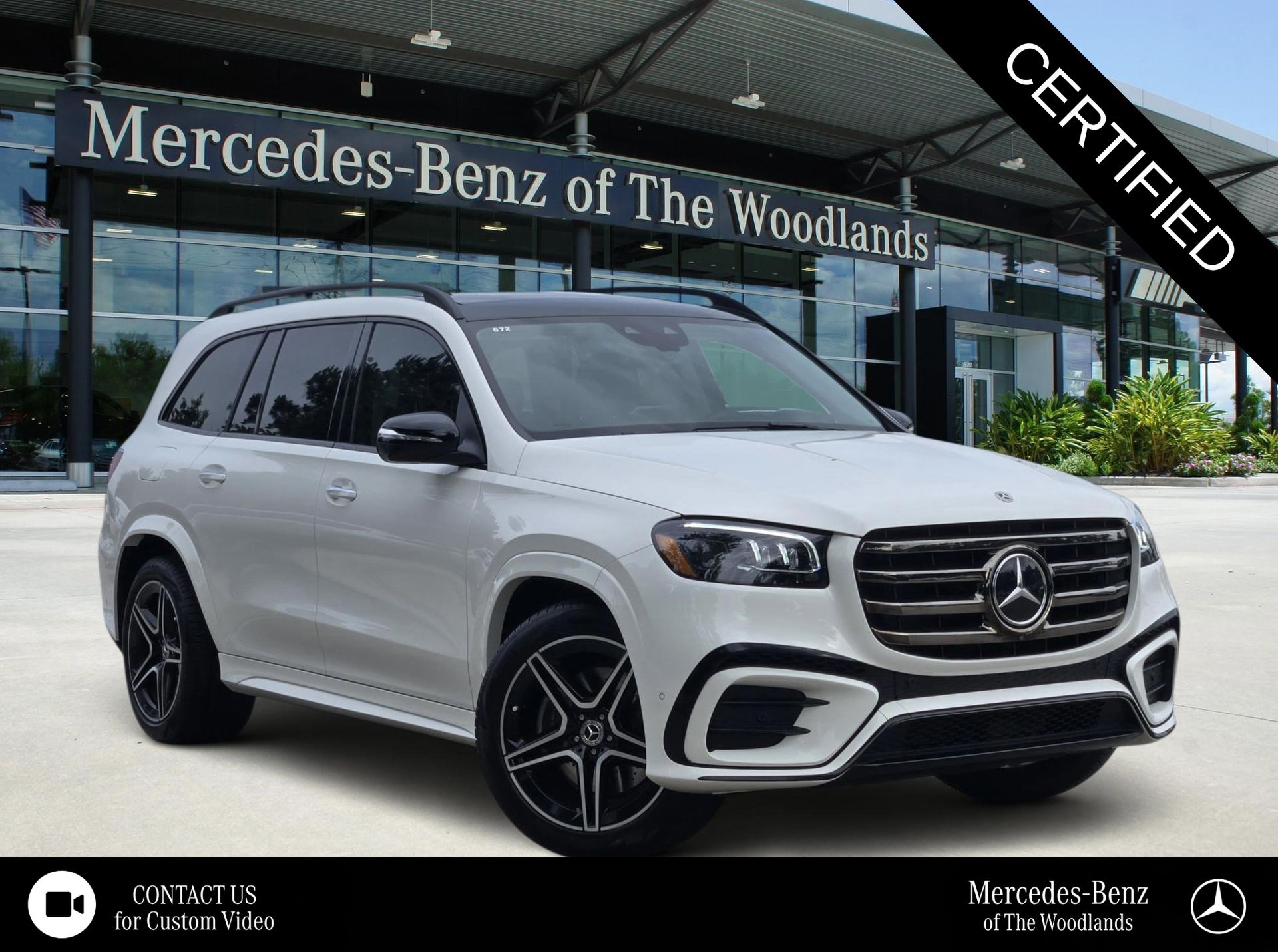 Polar White 2026 Mercedes-Benz GLS SUV / Crossover All-Wheel Drive 9-Speed Automatic