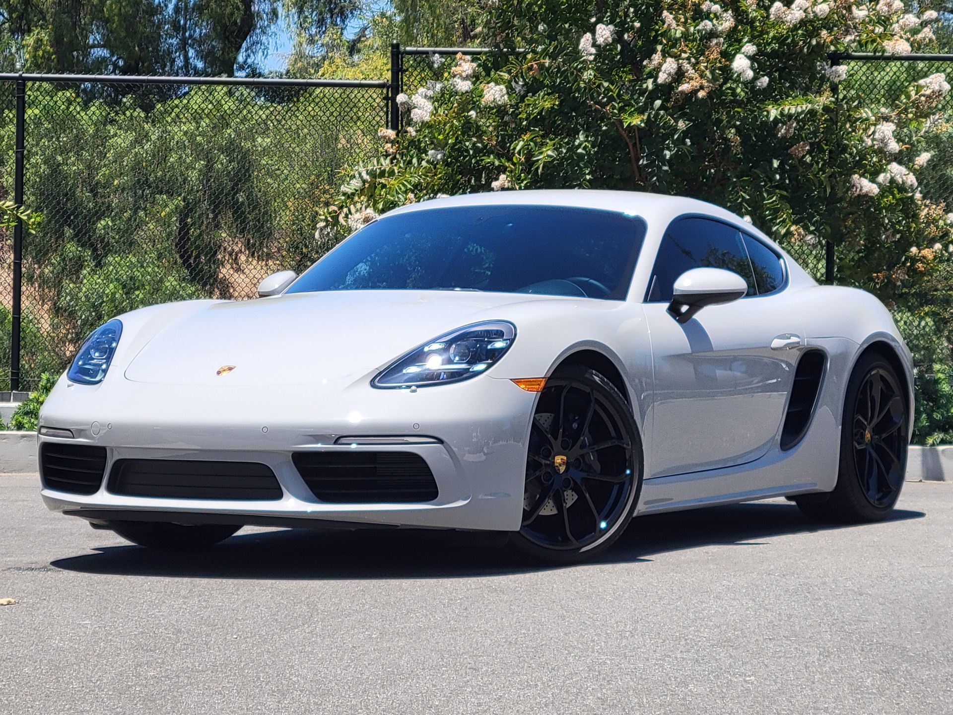 Gray 2025 Porsche 718 Cayman Style Edition RWD Coupe Rear-Wheel Drive 6-Speed Manual