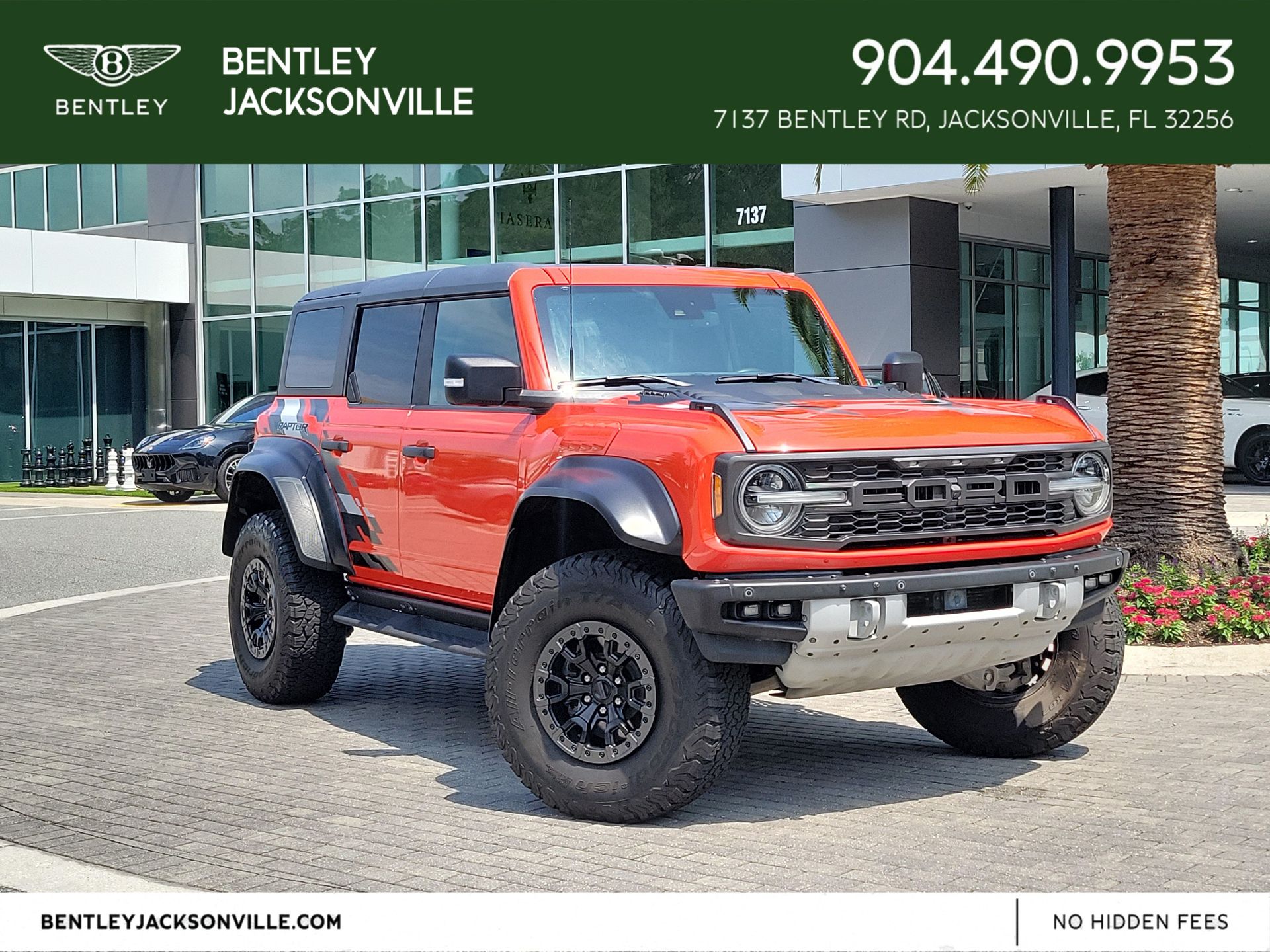 Code Orange 2023 Ford Bronco Raptor SUV / Crossover Four-Wheel Drive Automatic