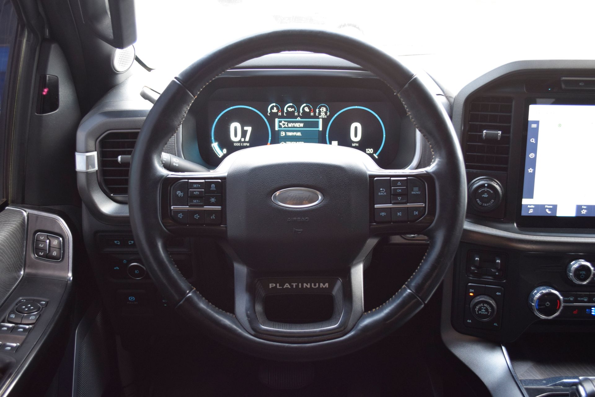 2023 Ford F-150 Platinum White at DeMontrond Ford