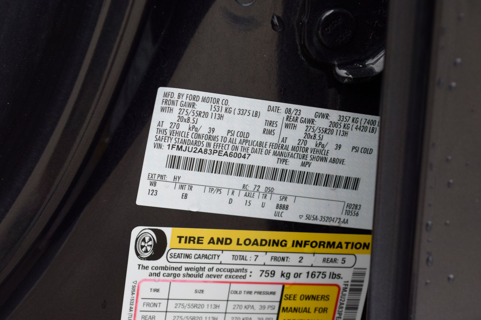 2023 Ford Expedition Limited Gray at Texan Dodge Chrysler Jeep Ram
