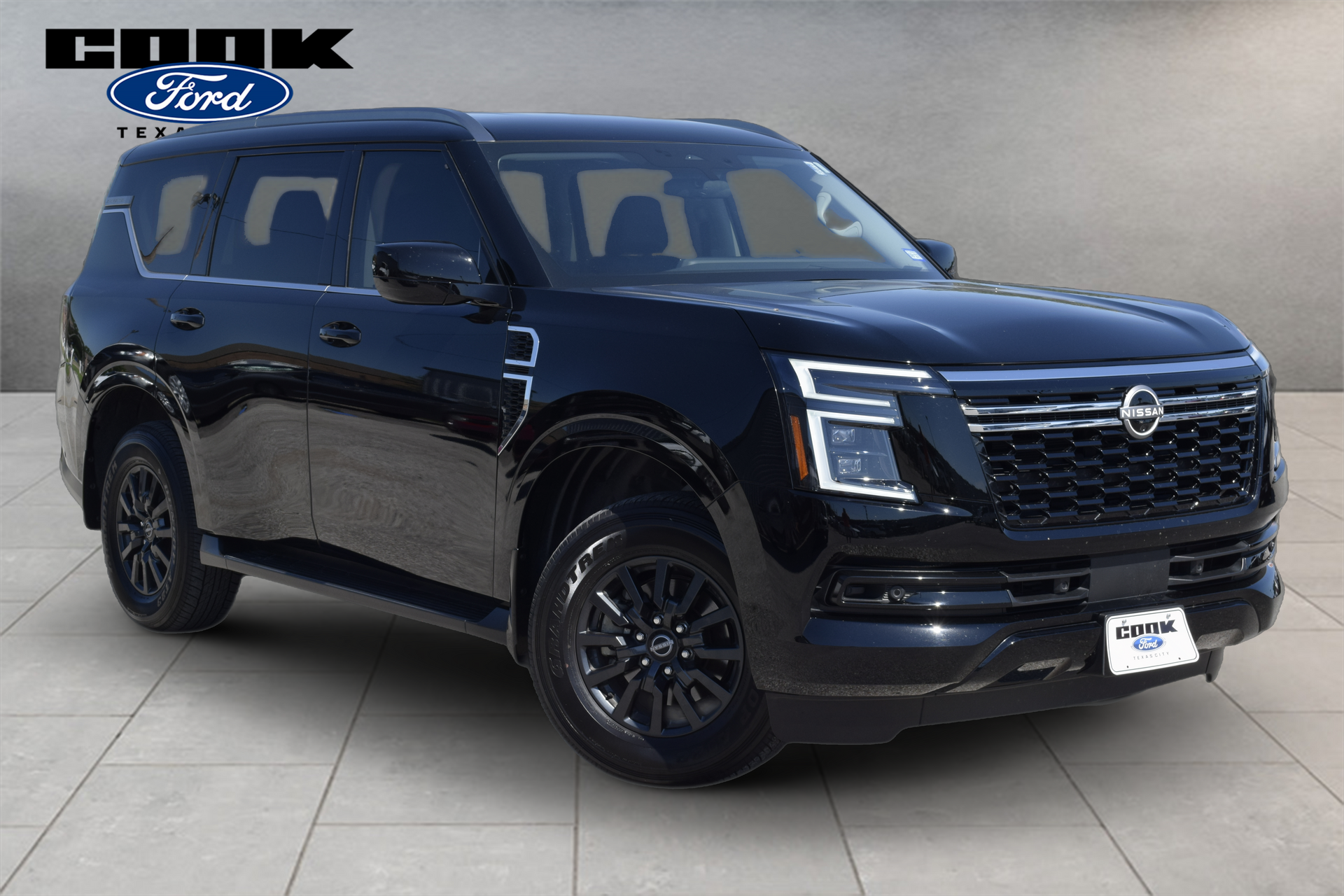 2025 Nissan Armada SV Black at Bravo Nissan