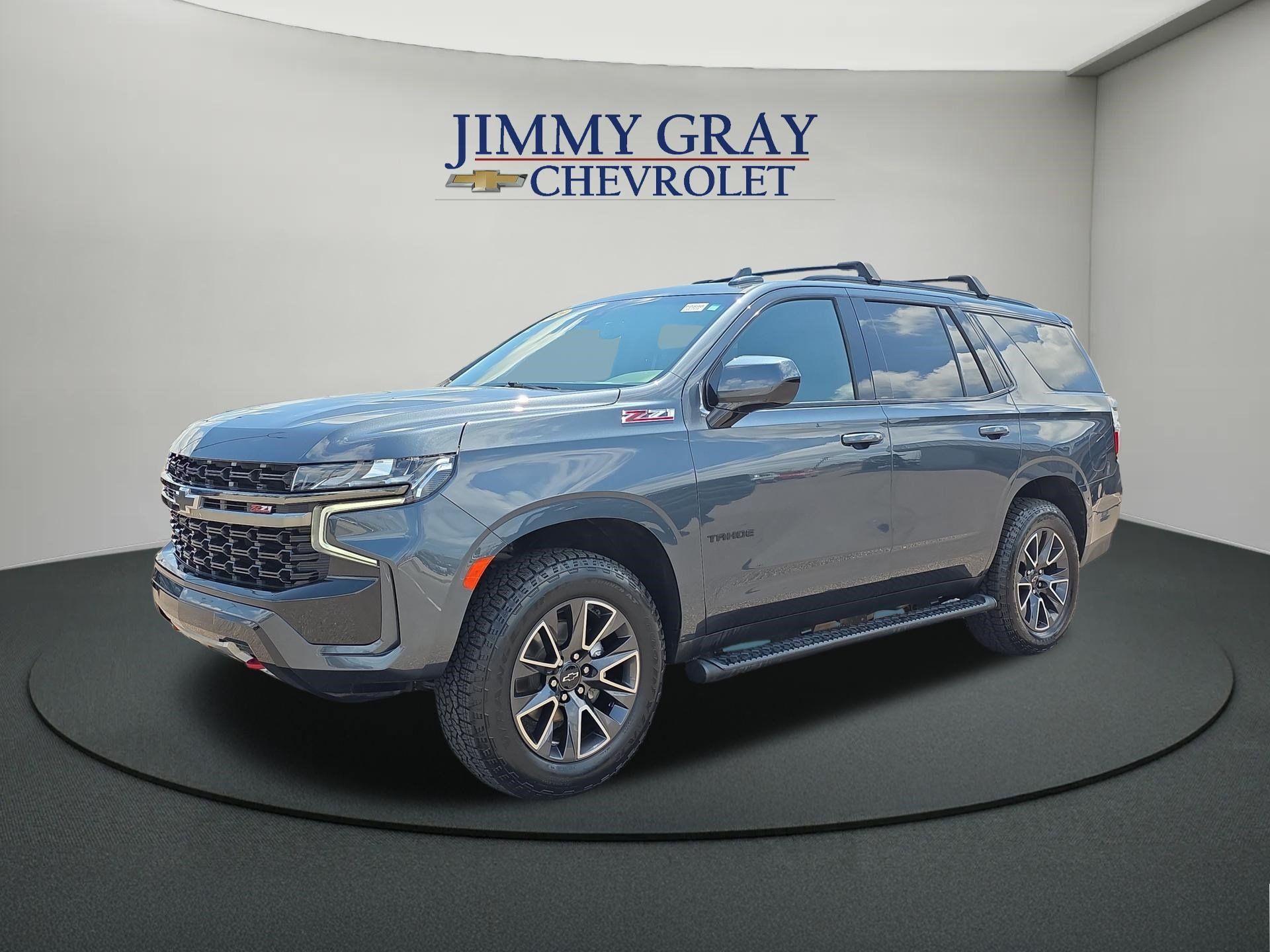 Shadow Gray Metallic 2021 Chevrolet Tahoe SUV / Crossover Four-Wheel Drive 