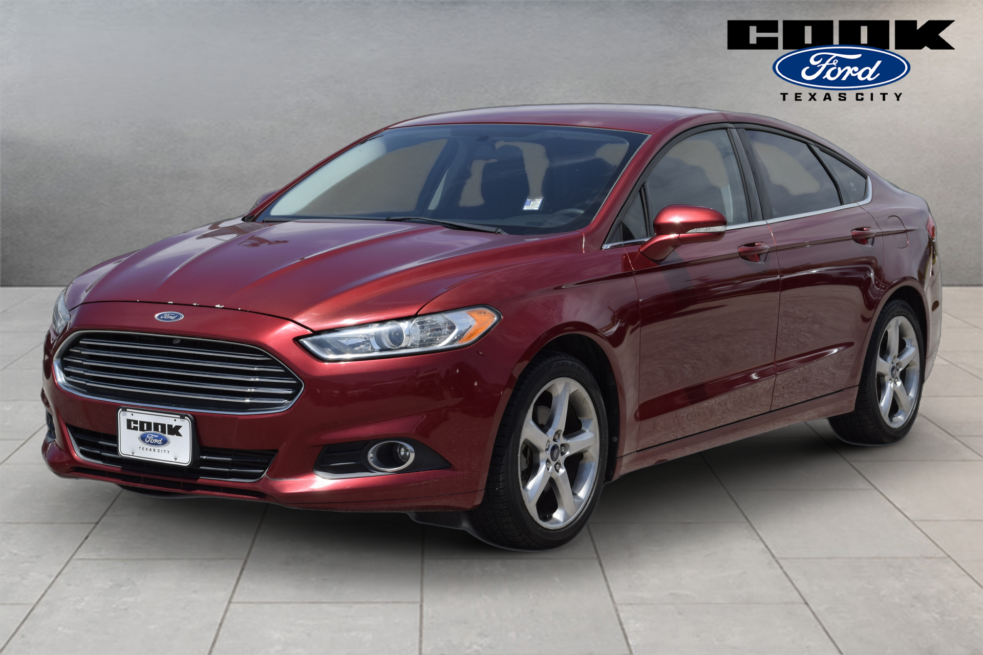 Ruby Red Metallic 2013 Ford Fusion Sedan Front-Wheel Drive 6-Speed Automatic