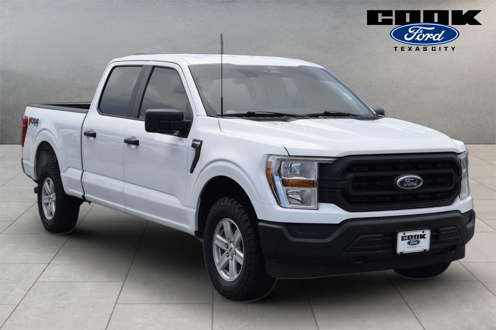 2022 Ford F-150 XL White at Classic Chevrolet Galveston