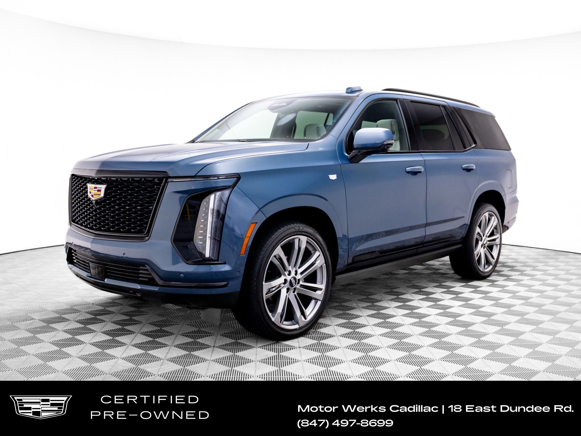 Deep Sea Metallic 2026 Cadillac Escalade SUV / Crossover Four-Wheel Drive 