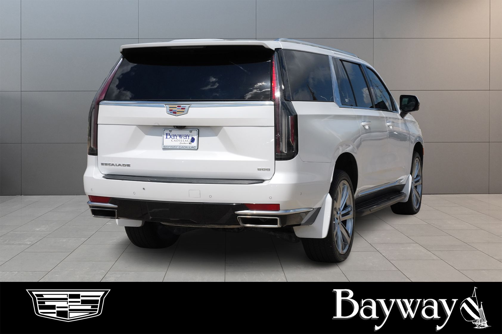 2021 Cadillac Escalade ESV Premium White at DeMontrond Automotive Group