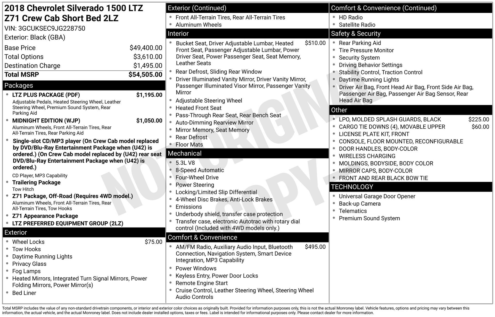 2018 CHEVROLET SILVERADO - Image 3