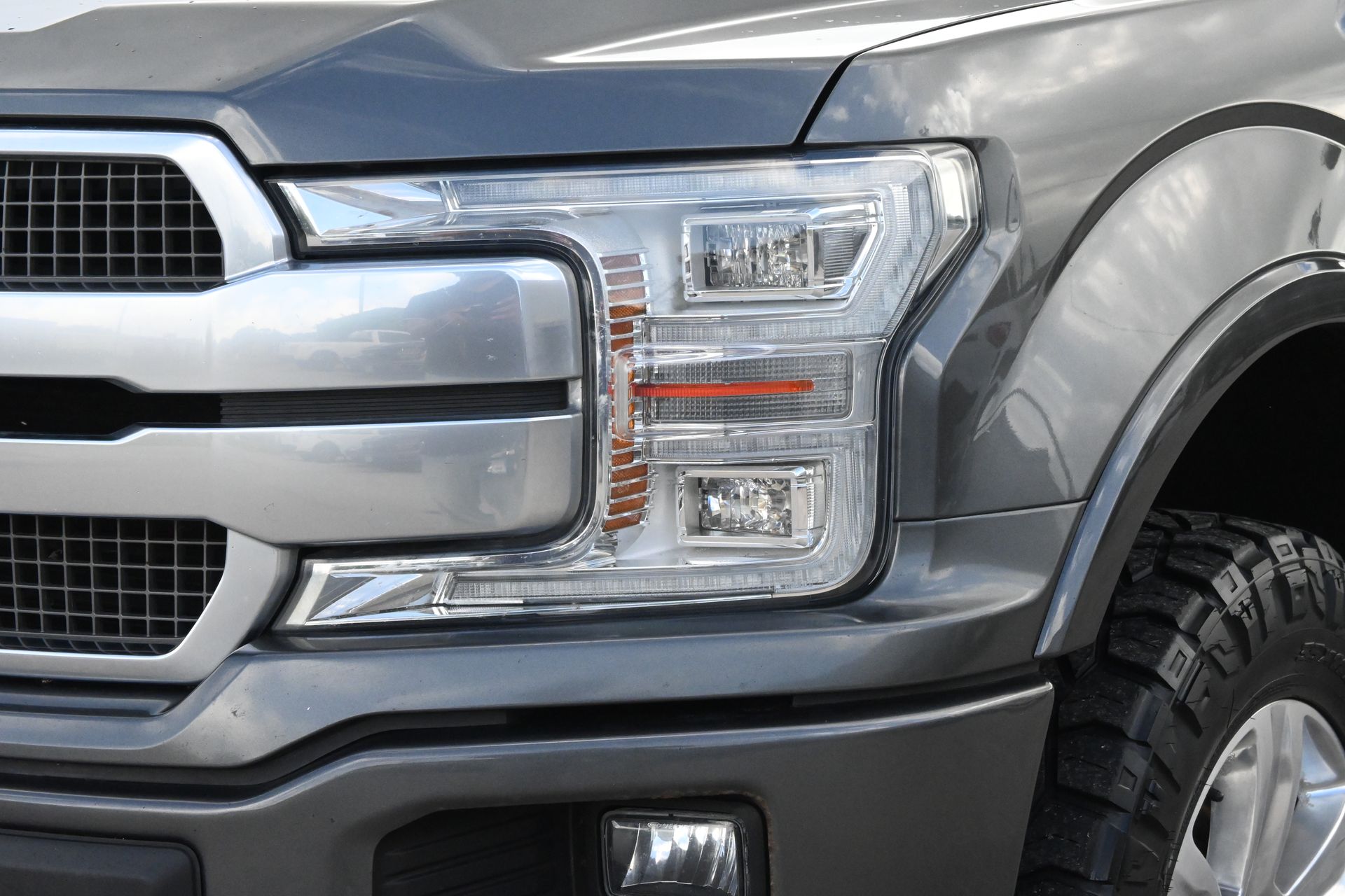 2018 Ford F-150 Platinum Gray at Classic Elite Chevrolet Sugar Land