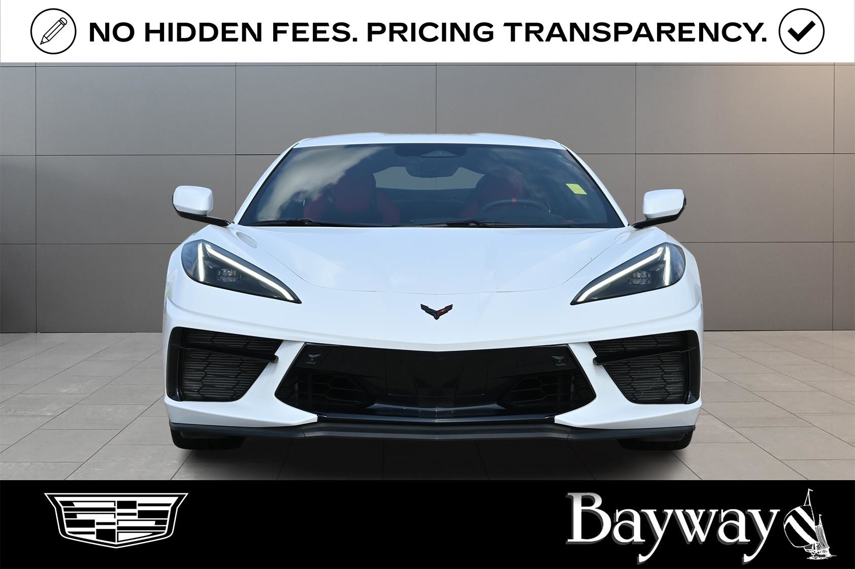2024 Chevrolet Corvette Stingray White at Central Houston Nissan