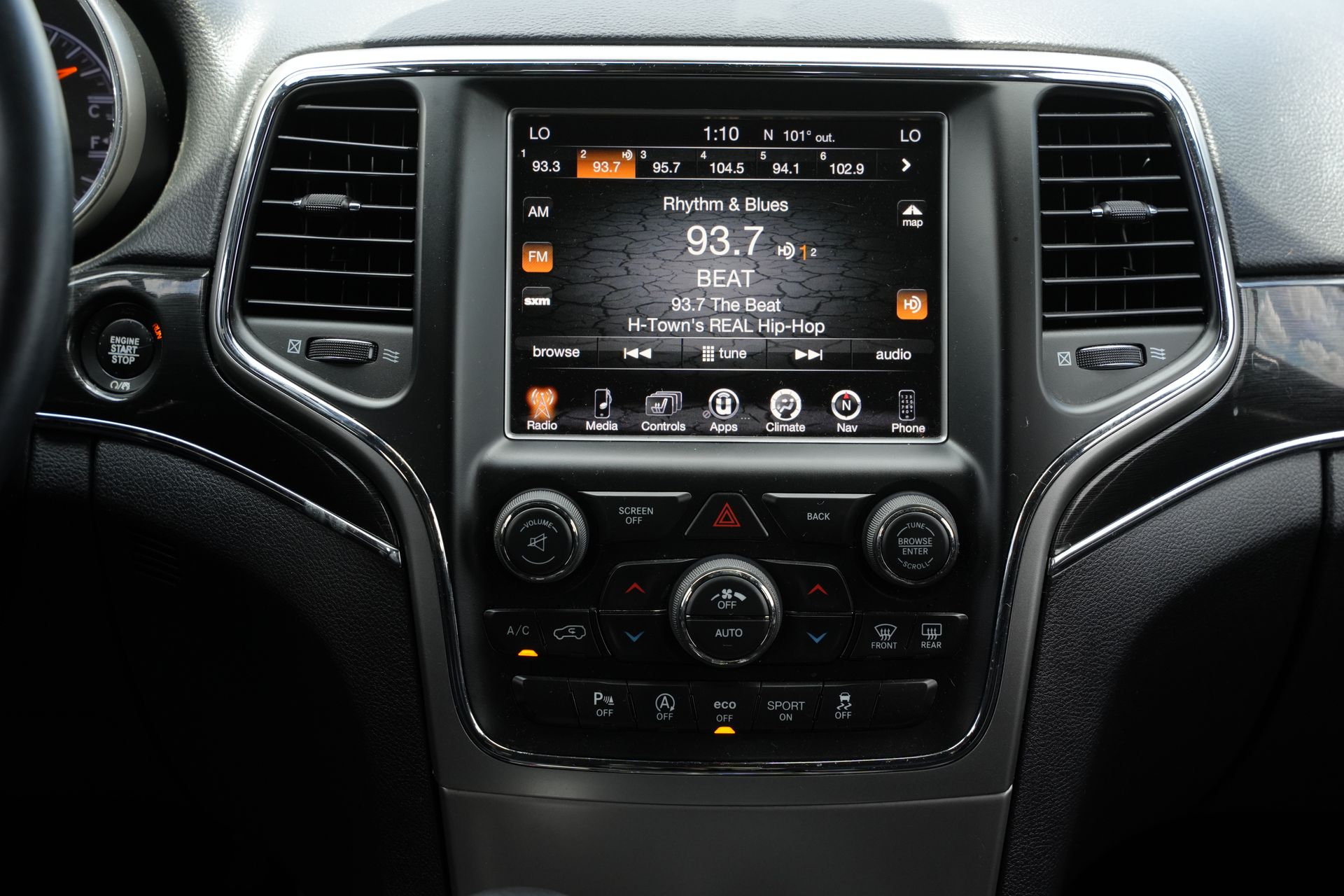 2017 Jeep Grand Cherokee Trailhawk Black at Bayway Cadillac of The Woodlands