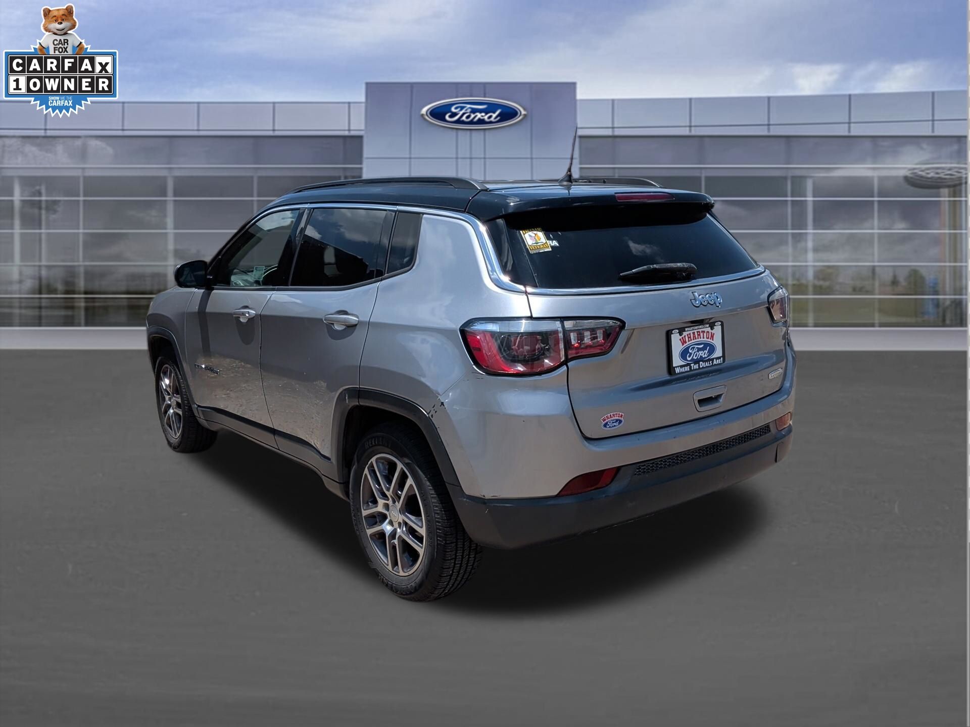 2018 Jeep Compass Latitude Silver at Westside Lexus