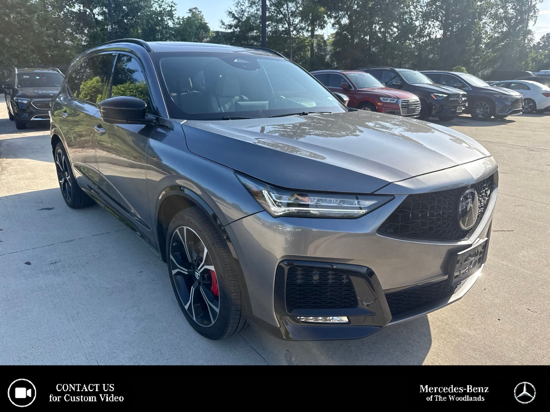 Liquid Carbon Metallic 2026 Acura MDX SUV / Crossover All-Wheel Drive Automatic